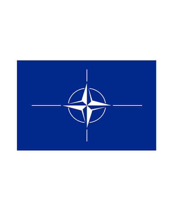 Bandera Blu Della Nato