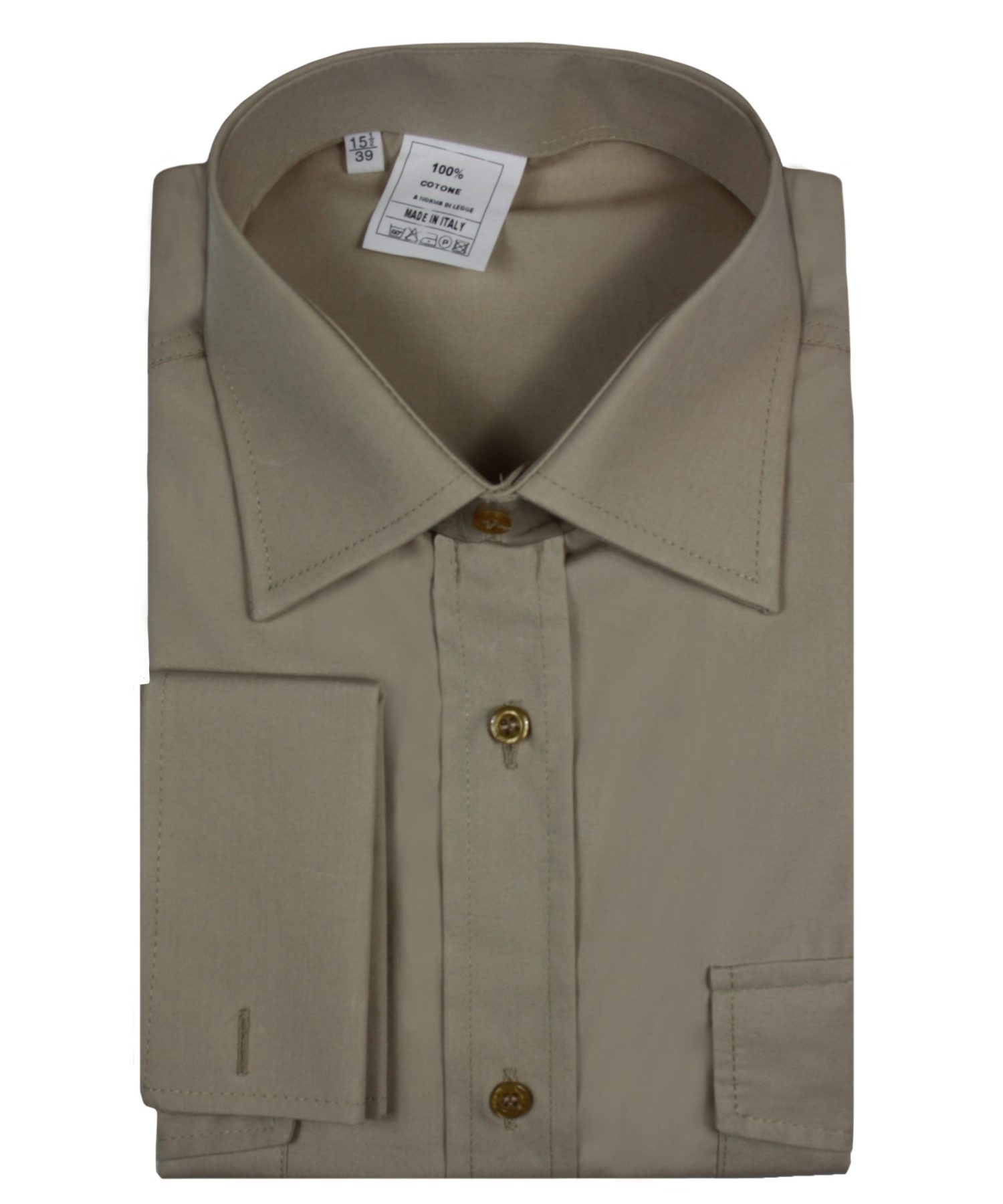 Camicia-Manica-Lunga-Polso-Gemelli-Esercito