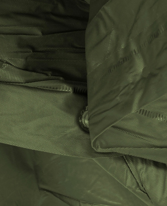 Poncho Militare PVC Verde Chiusura Bottone