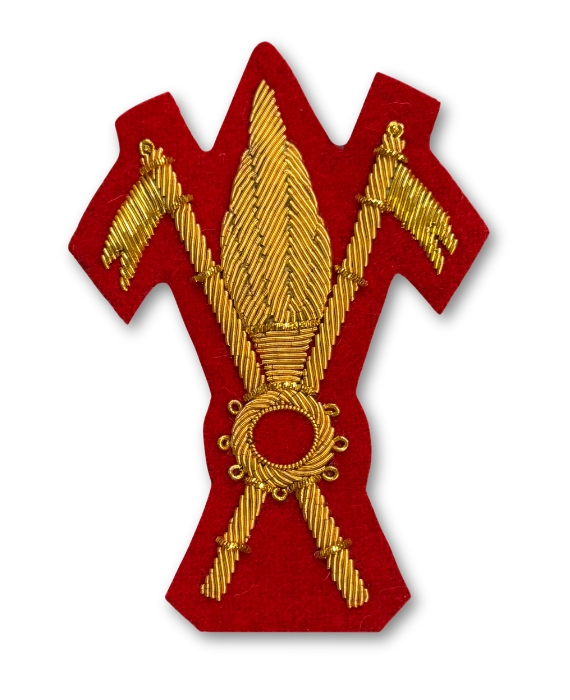 Fregio Berretto Lancieri Comandante
