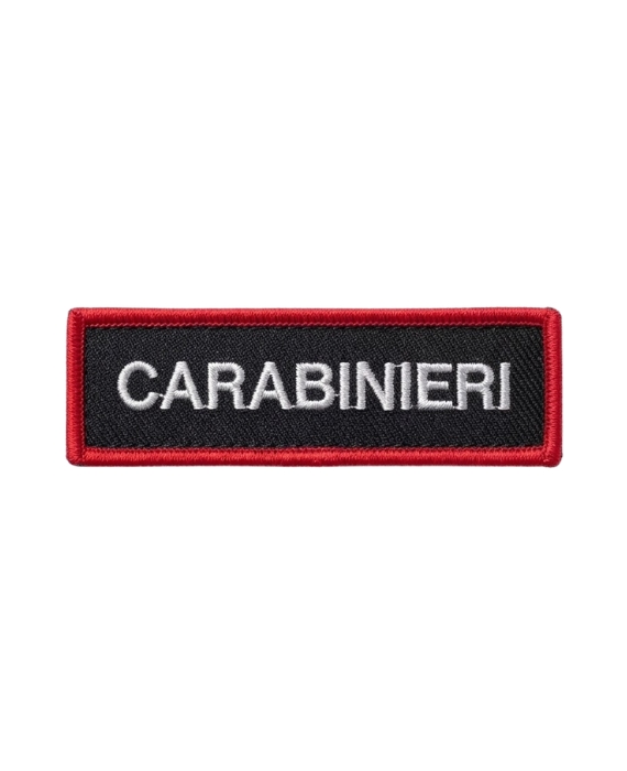 Etichetta piccola carabinieri