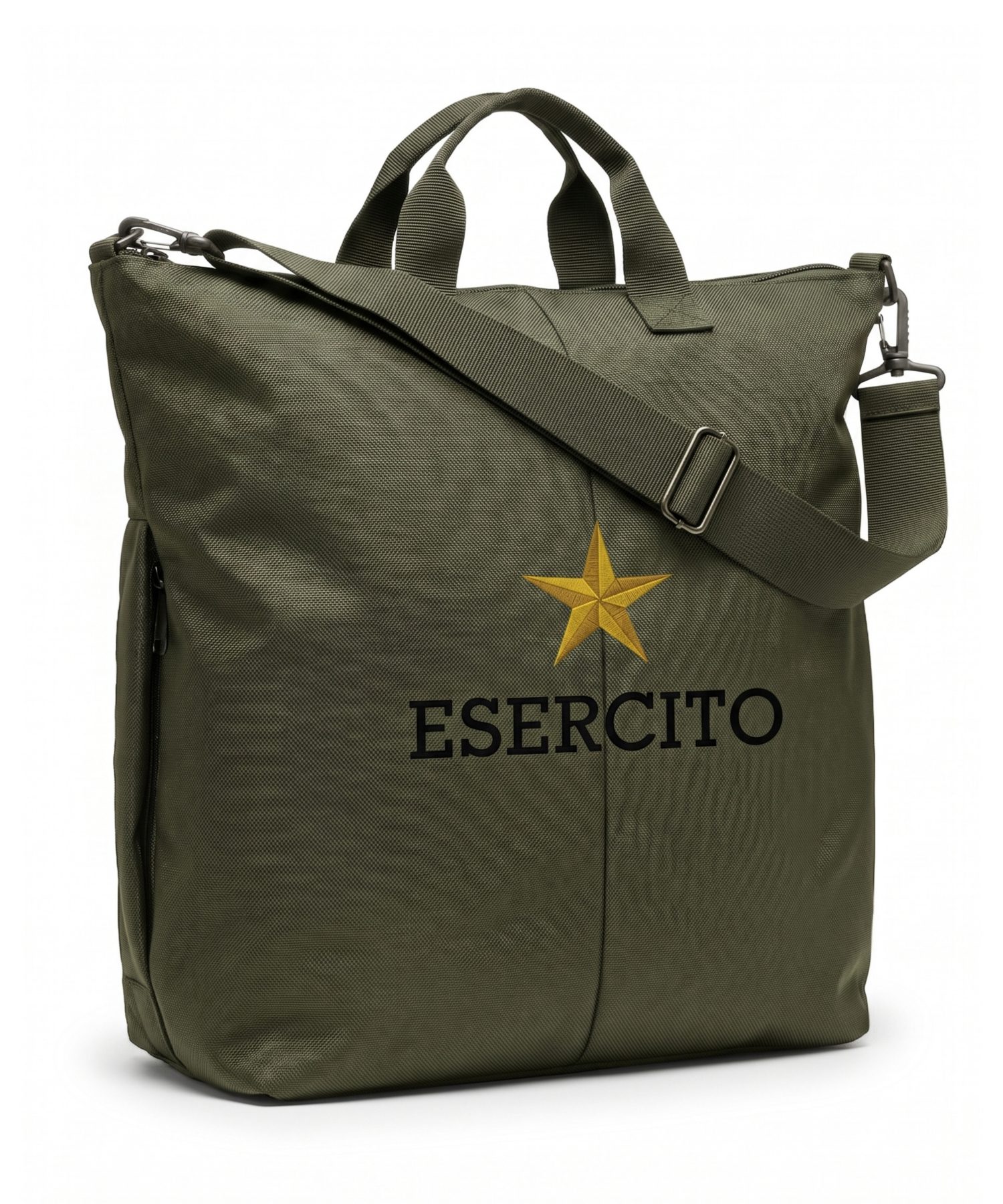 Borsa Porta Casco Militare Verde Esercito