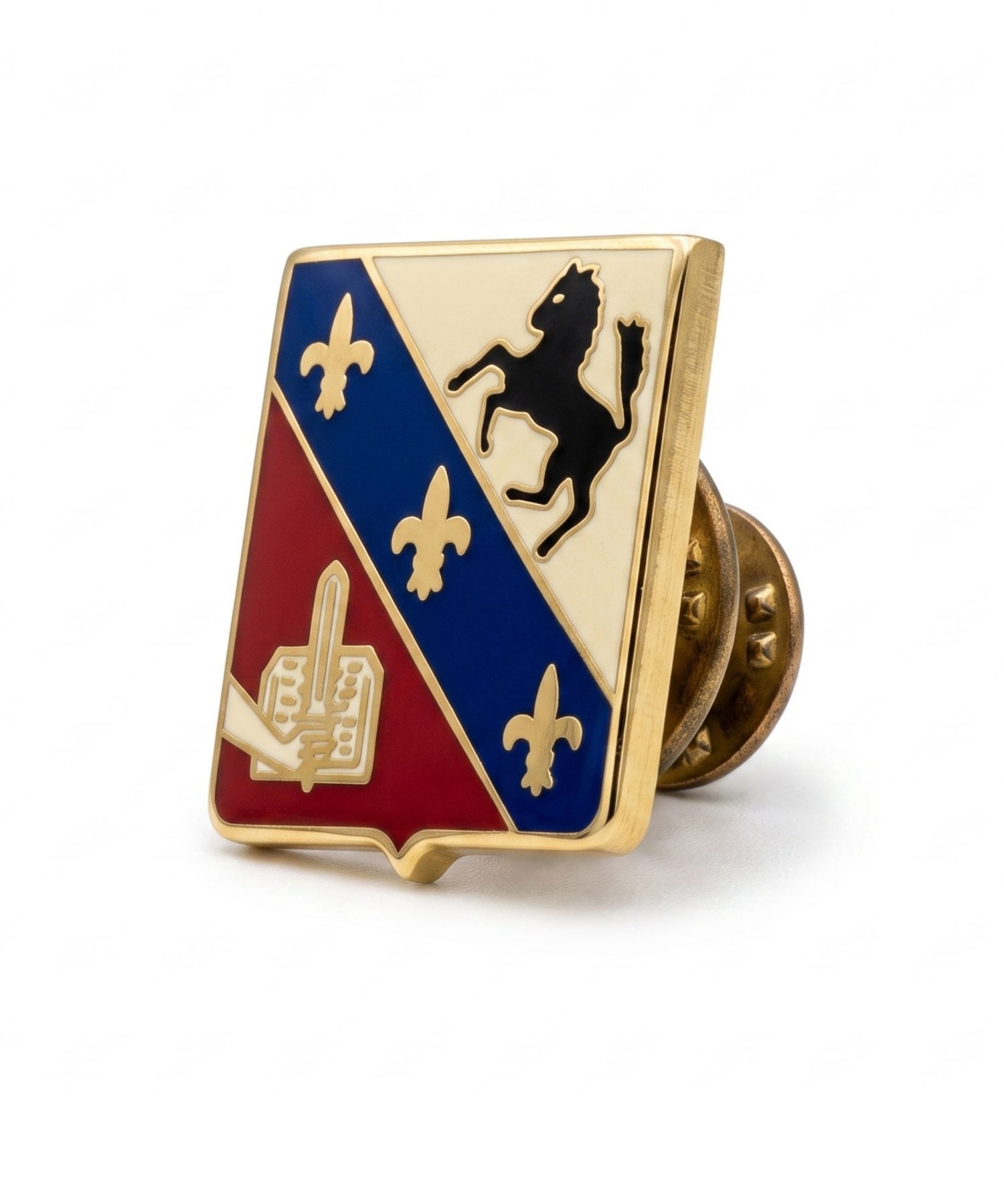 Distintivo in Metallo Smaltato Scuola Militare Nunziatella