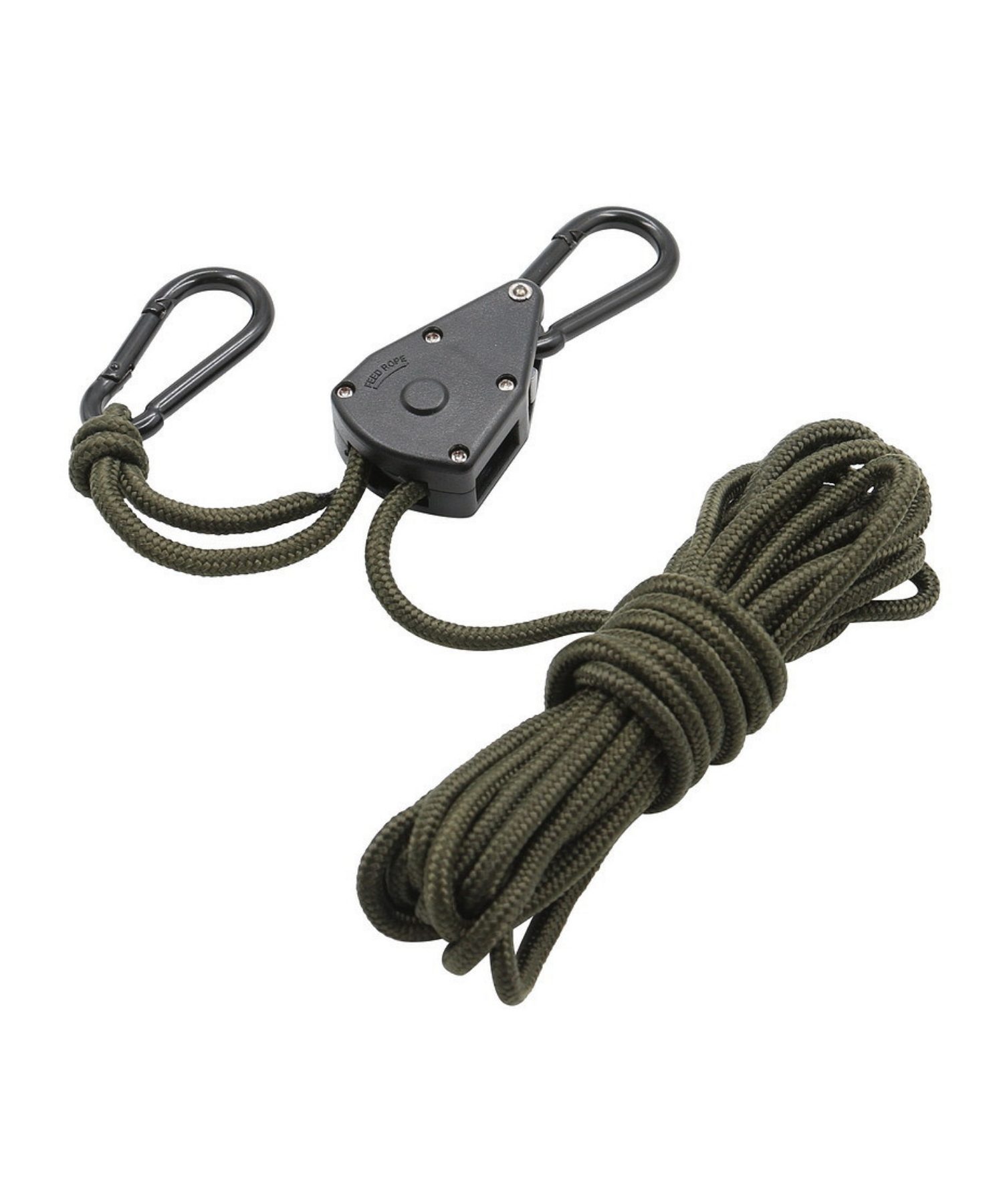Cordino Paracord con Moschettoni Militare Fosco